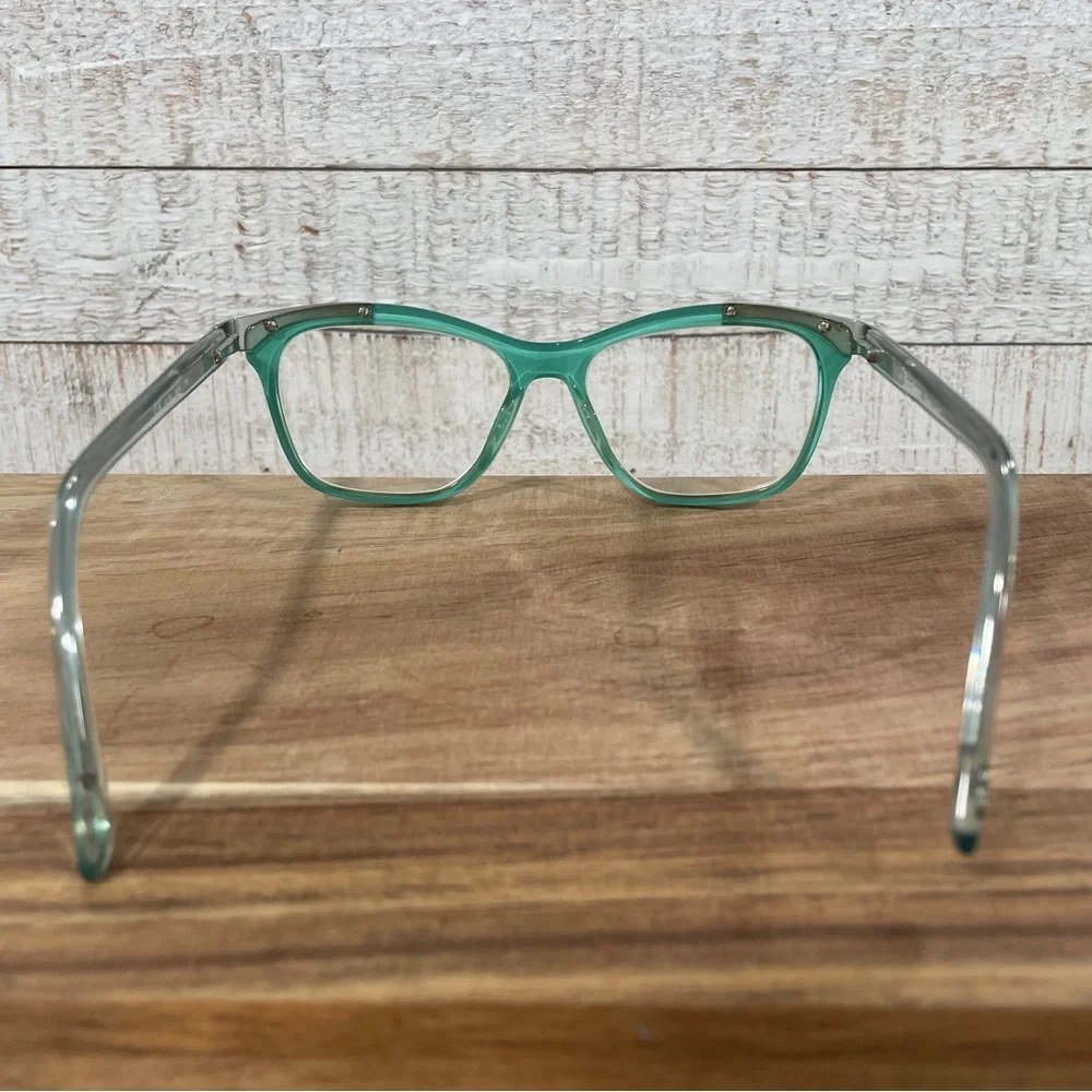 JUICY COUTURE JU152 Tortoise Mint Turquoise Rectangle Cat Eye FRAMES 135